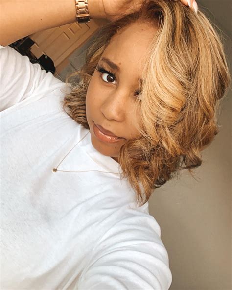 african american hair blonde highlights